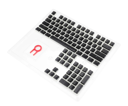 Klawiatura REDRAGON PBT Doubleshot keycaps (czarne) A130 Black